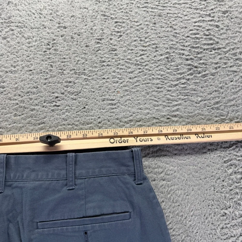 J.Crew Flex Pant Mens 32x32 Blue Cotton Chino Straight Slim Business Stretch